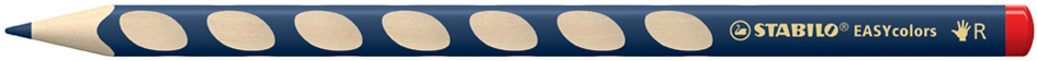 Crayon de couleur triangulaire EASYcolors, bleu foncé