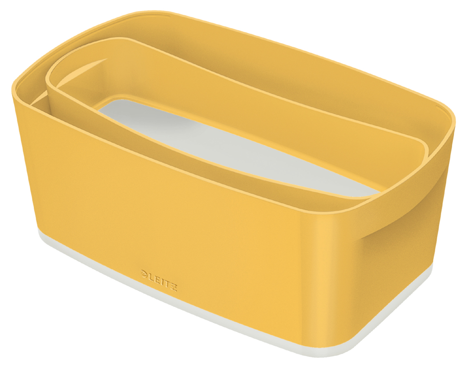 Visuel de référence : présente le bac de rangement intégré dans la boîte de rangement My Box Cosy