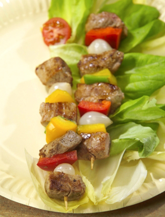 PAPSTAR Pique à brochette 'pure', en bois, longueur: 200 mm