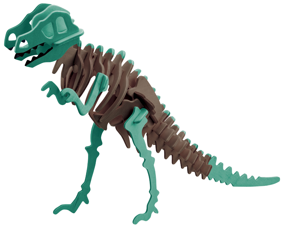 Puzzle 3D "Dinosaure T-Rex", utilisation