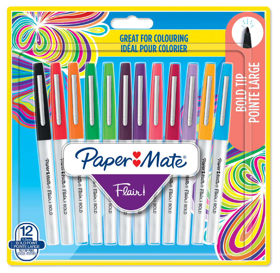 Stylos feutre, set