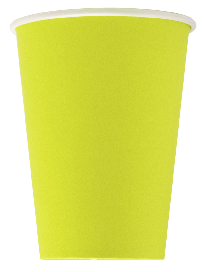 PROnappe Gobelet en carton, 0,2 l, vert kiwi