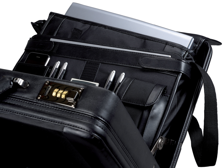 Attaché-case "MODICA", ouvert