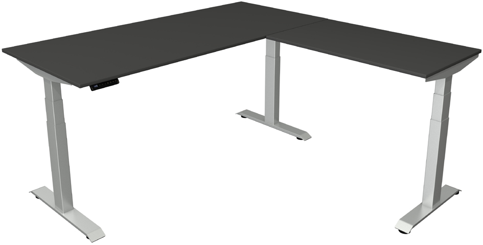 kerkmann Bureau réglable en hauteur Move 4 avec extension