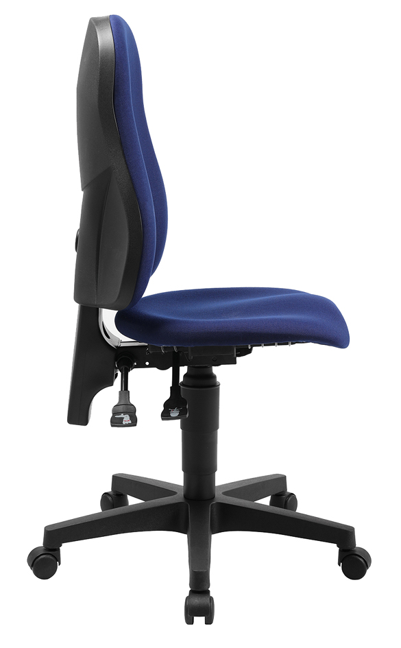 Chaise de bureau pivotante "Ortho Point" - vue latérale