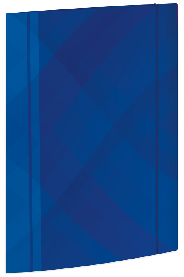RNK Chemise à élastique 'Business', carton, A4, bleu