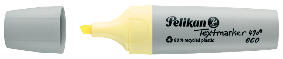 Pelikan Surligneur 490 eco, jaune pastel