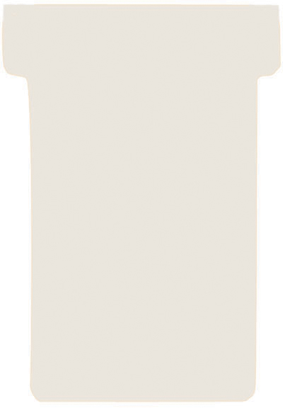 FRANKEN Fiches T, taille 2 / 48 x 84 mm, blanc