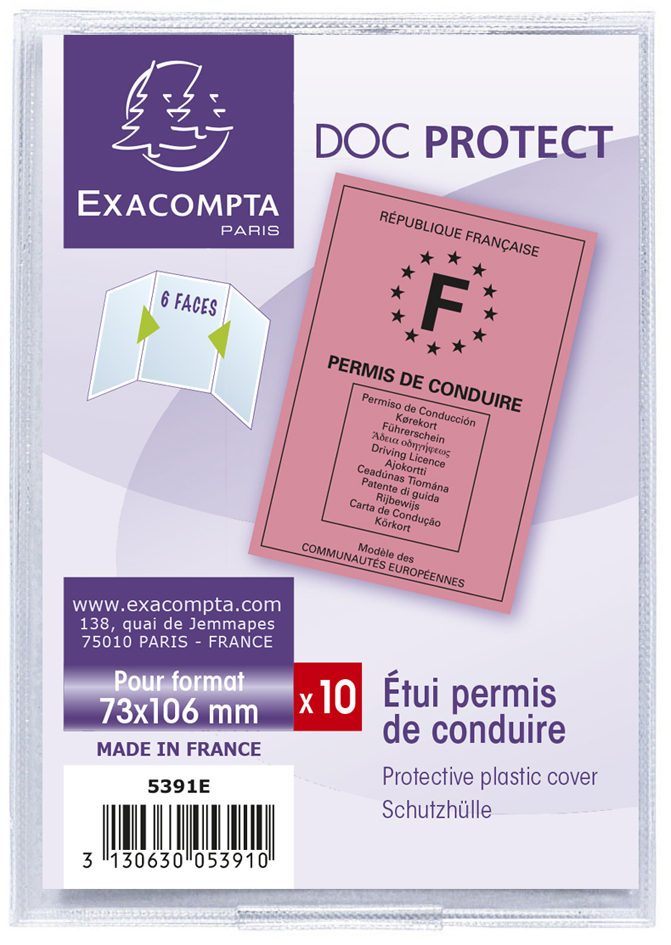 Etuis de protection triple, PVC