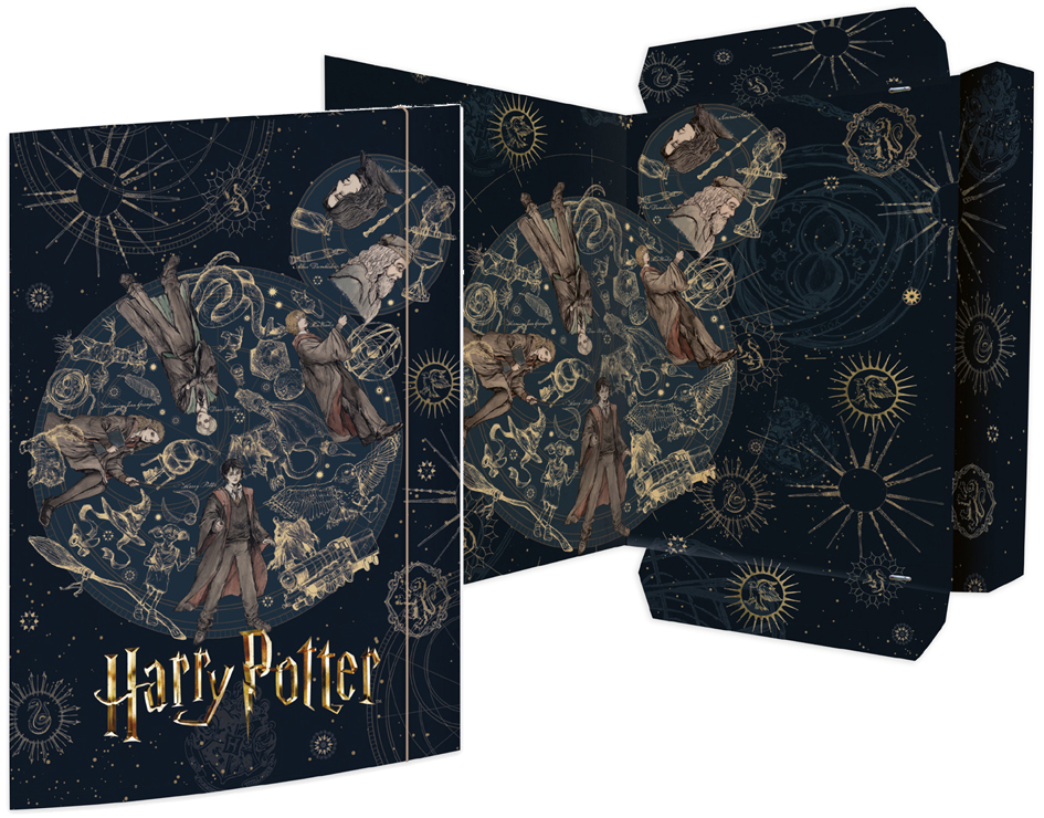 RNK Verlag Carton à dessin 'Harry Potter', carton, A3