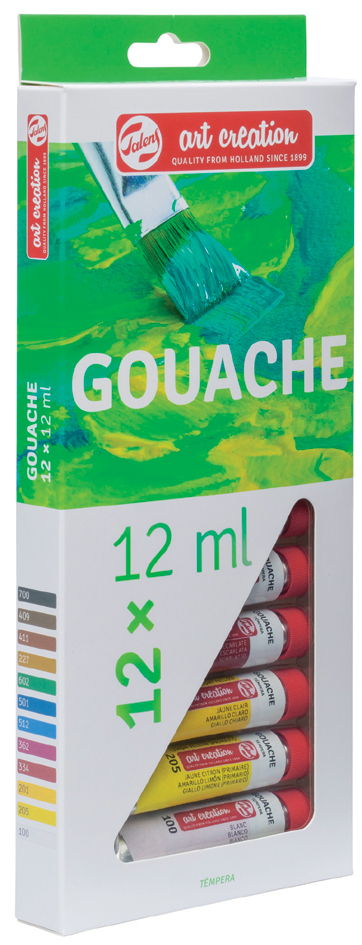 ROYAL TALENS Gouache ArtCreation, 12 ml, set de 12
