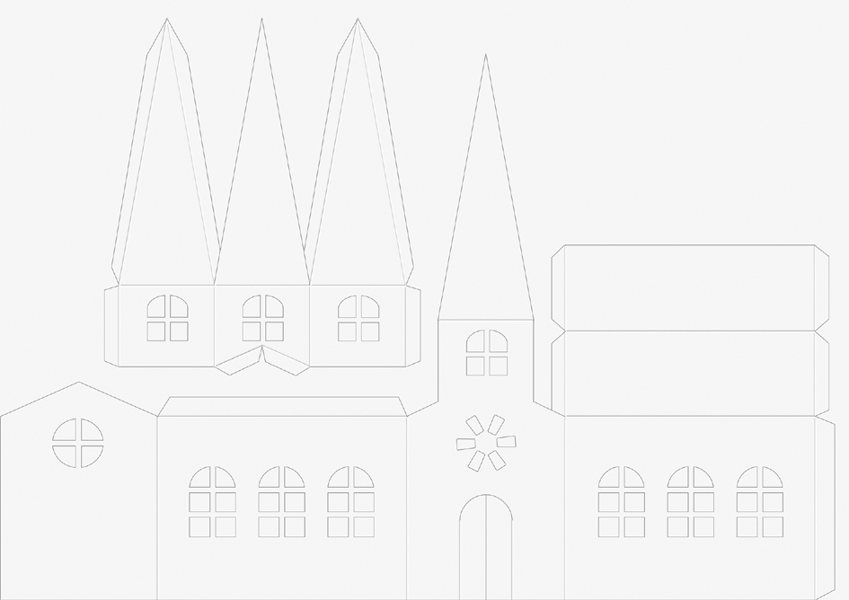 Visuel de référence : pièces prédécoupées