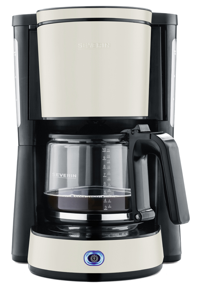 SEVERIN Cafetière électrique KA 9575, 1.000 W, Dusty Beige