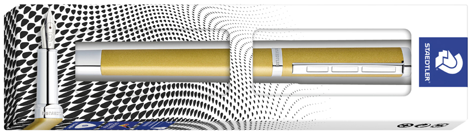 Visuel de référence : Stylo plume triplus, or