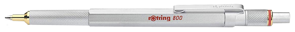 Stylo à bille rétractable 800, argent