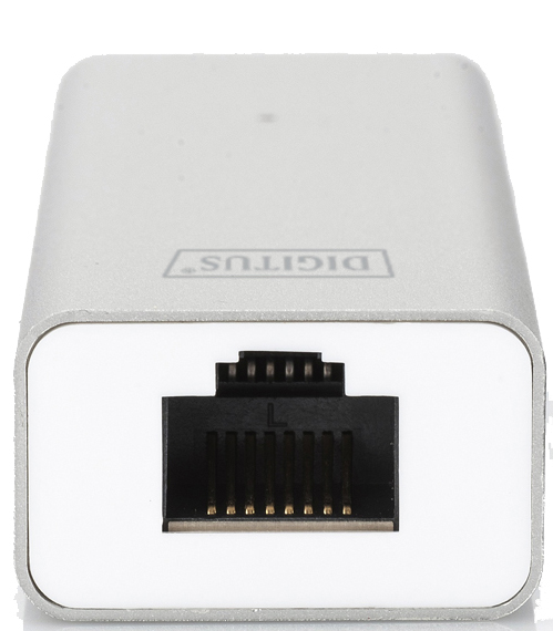 Avec 1 x port RJ45 10/100/1000 Mbps