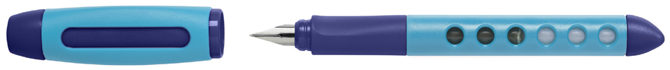 FABER-CASTELL Stylo plume éducatif Scribolino, bleu