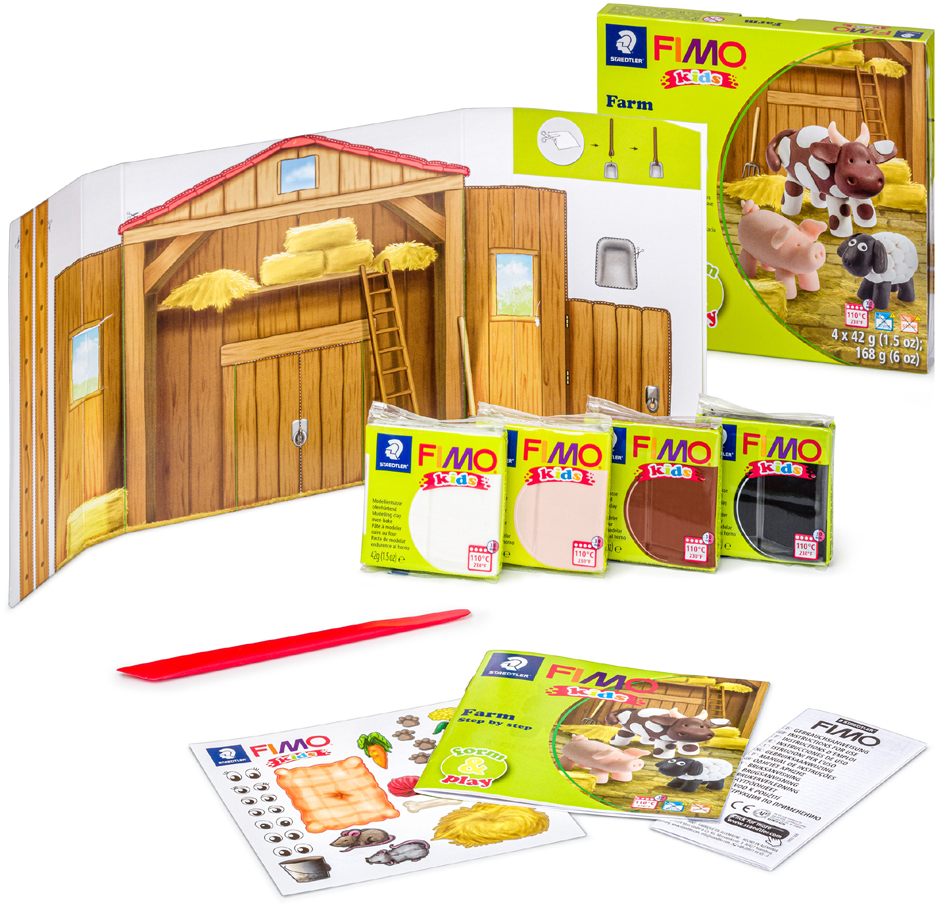 Kit de modelage kids Form & Play "Farm"