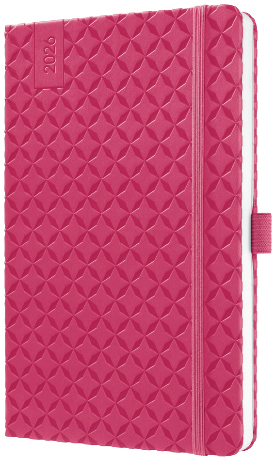 sigel Agenda de poche Jolie Flair 2026, A5, fuchsia