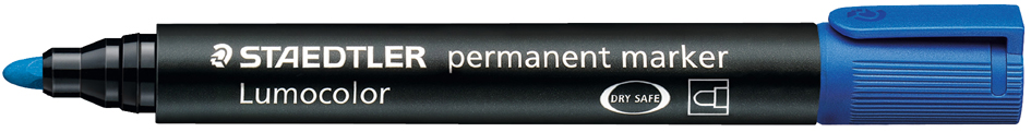 STAEDTLER Marqueur permanent 352 Lumocolor, bleu