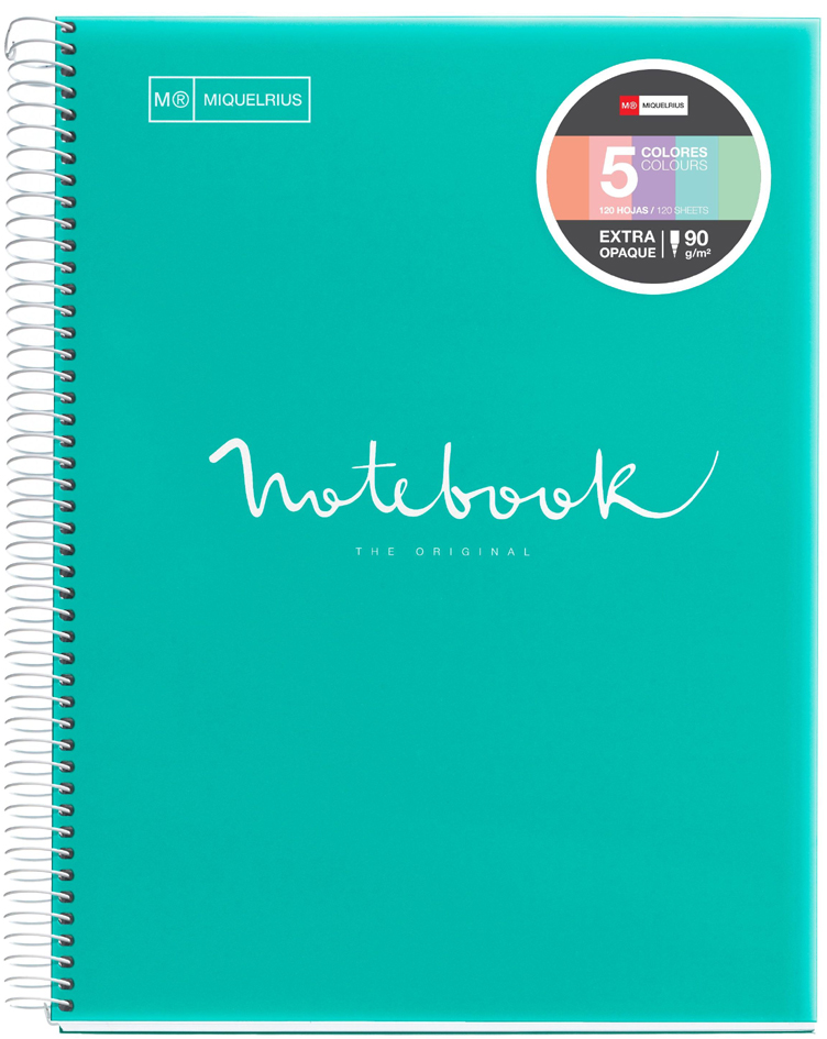 MIQUELRIUS Cahier à spirale 'Notebook EMOTIONS', A4