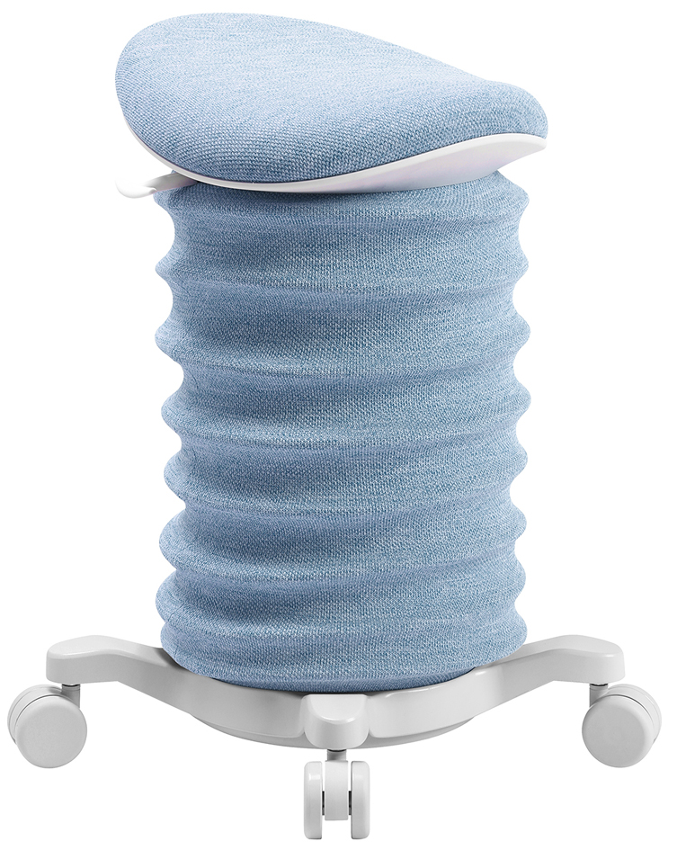 Topstar Tabouret 'Sitness 4D Move', blanc papyrus / bleu