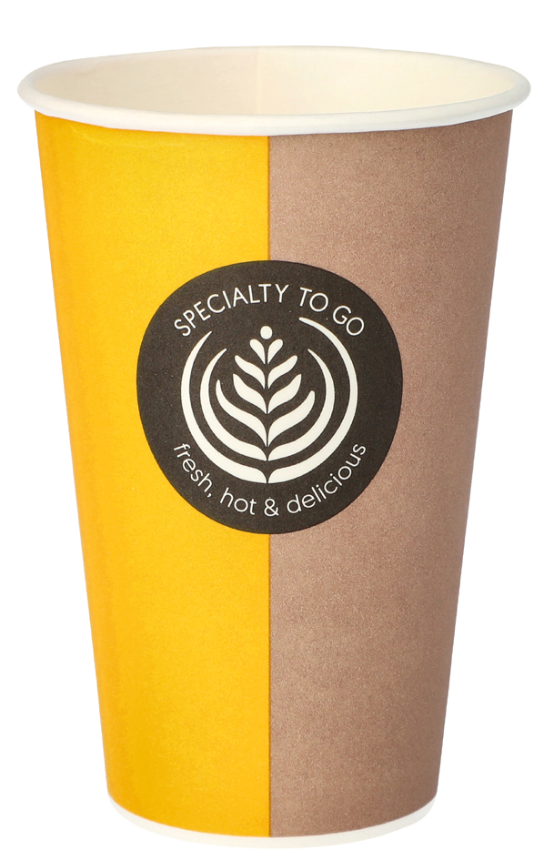 STARPAK Couvercle pour café en papier dur 'Coffee To Go'