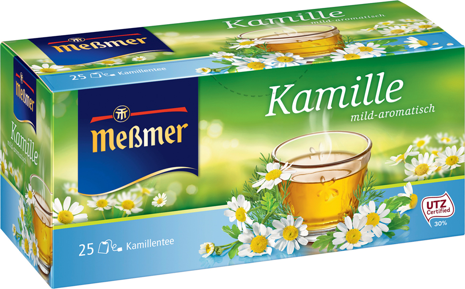 Meßmer Thé 'camomille', arômes doux, paquet de 25