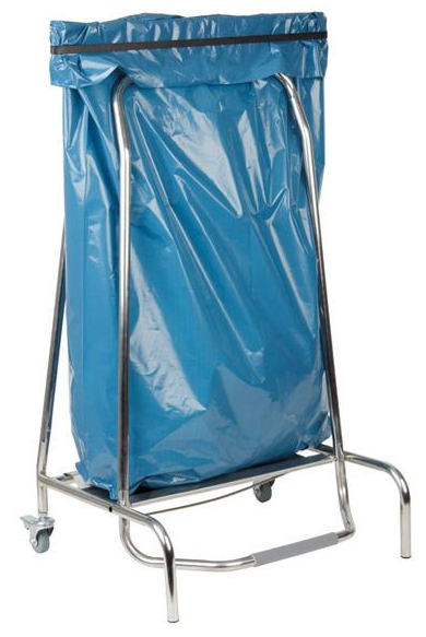 Supports mobile sac poubelle, roulettes