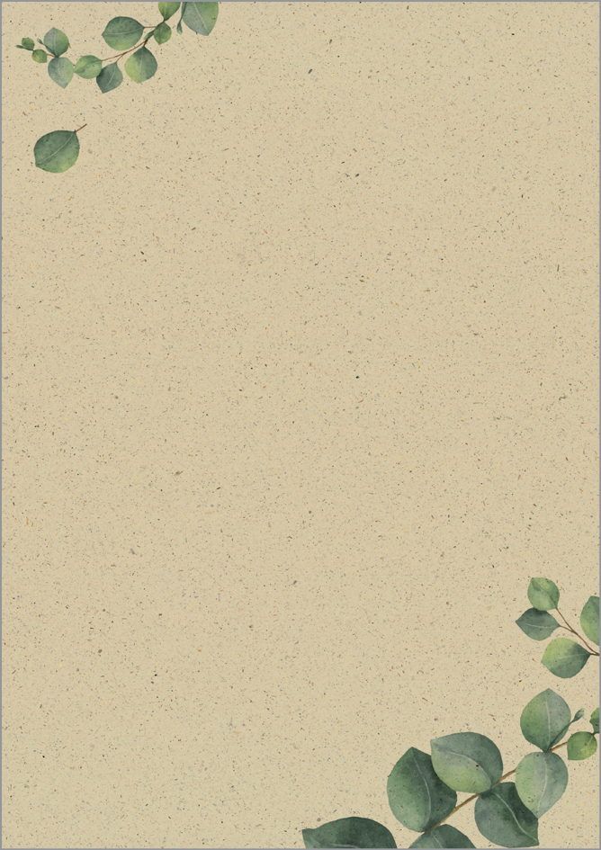 sigel Papier design, papier 'Eucalyptus', A4, 100 g/m2