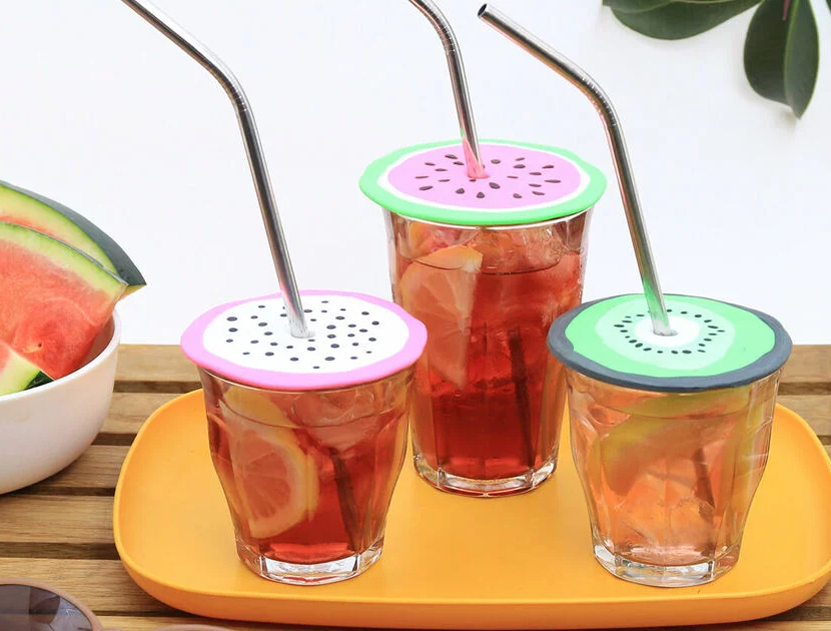 Idée créative : couvercles & dessous de verre fruités