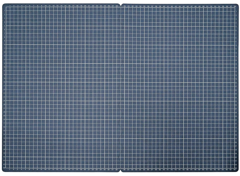 Visuel de référence : montre le tapis de coupe déplié