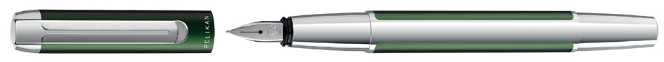 Pelikan Stylo plume 'PURA', taille de plume : B, vert forêt