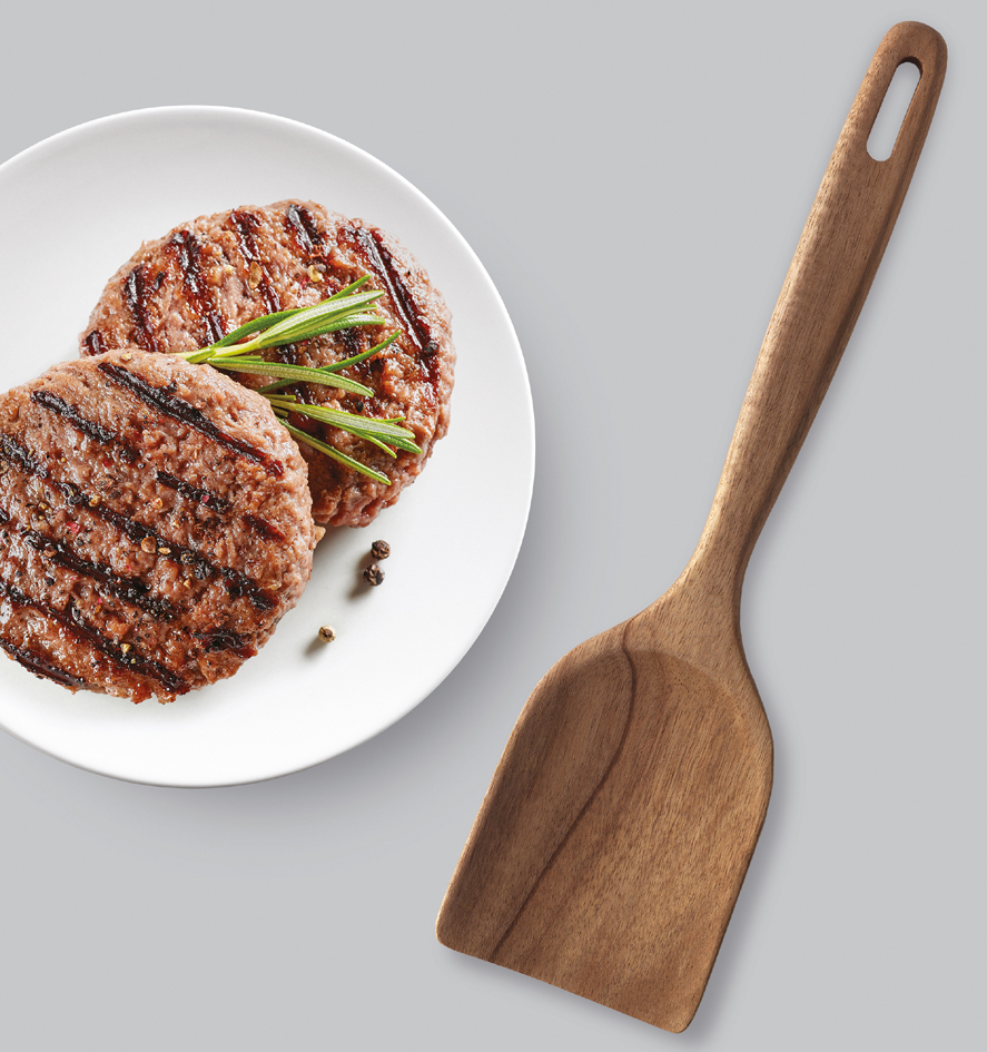 metaltex Spatule de service Acacia Line, bois d'acacia