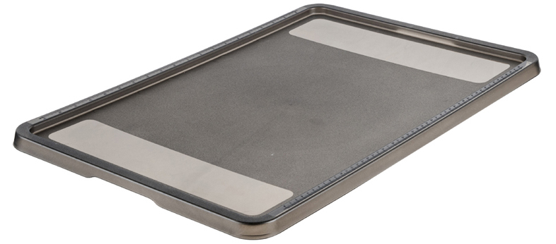 Accessoire : couvercle "luisa", gris translucide
