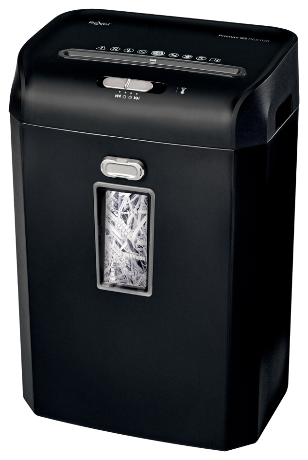 REXEL Destructeur de documents ProMax QS REX1123,bandes 6 mm