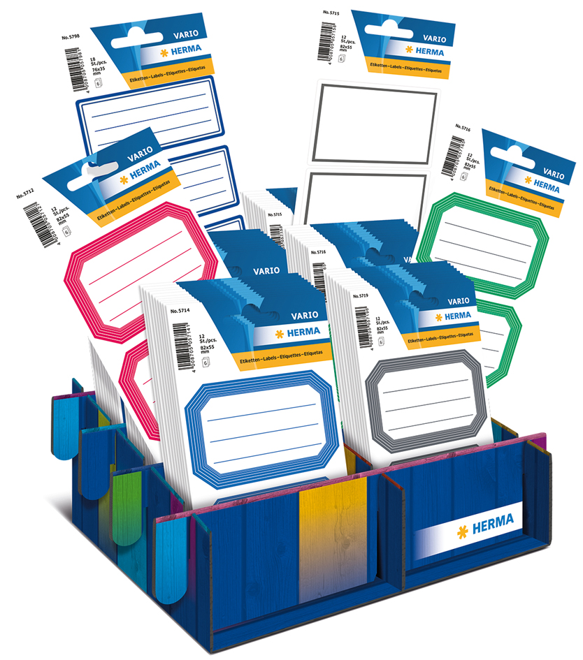 Présentoirs - Etiquettes pour livres