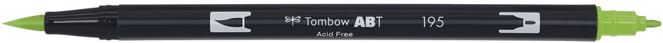 Tombow Feutre double pointe DUAL BRUSH PEN ABT, light green