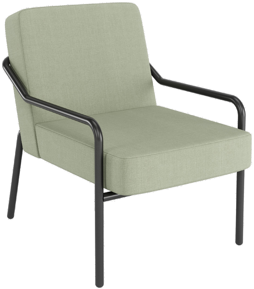 PAPERFLOW Fauteuil visiteur MEDSO KLASSIK M, tissu, vert