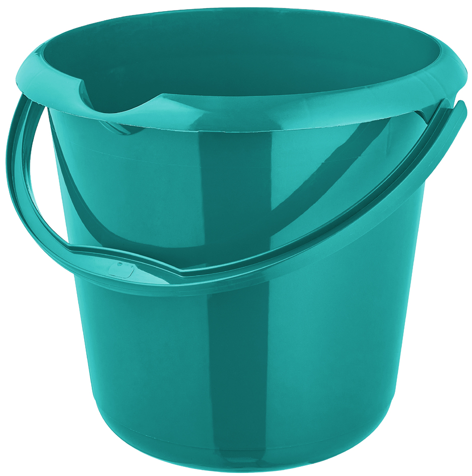 keeeper Seau 'mika eco', rond, 10 litres, sky blue