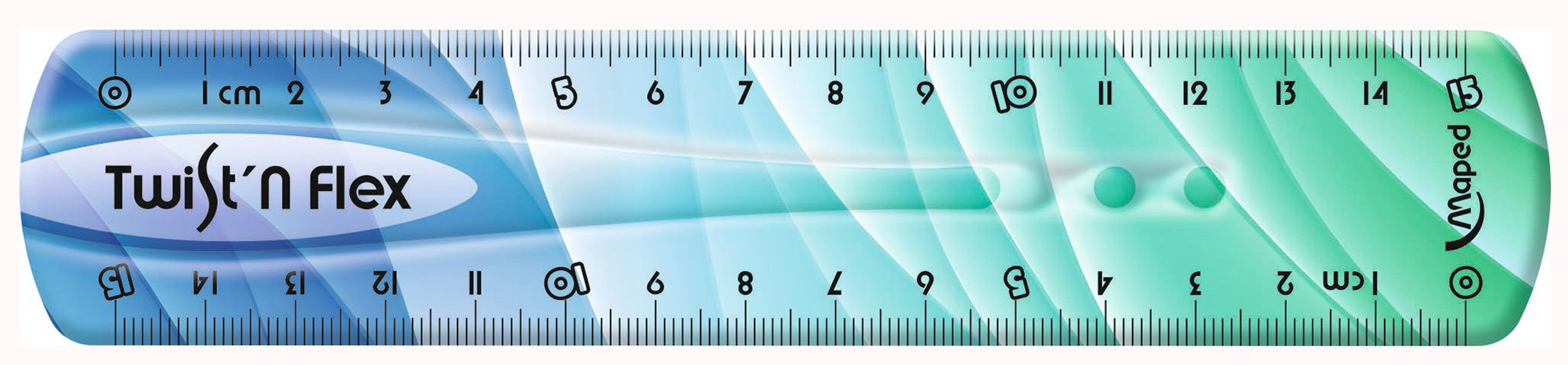 Visuel de référence: règle plate Twist'n Flex DECOR, variante de couleur 2