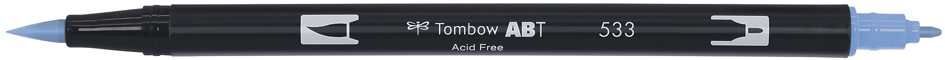 Tombow Feutre double pointe DUAL BRUSH PEN ABT, peacock blue