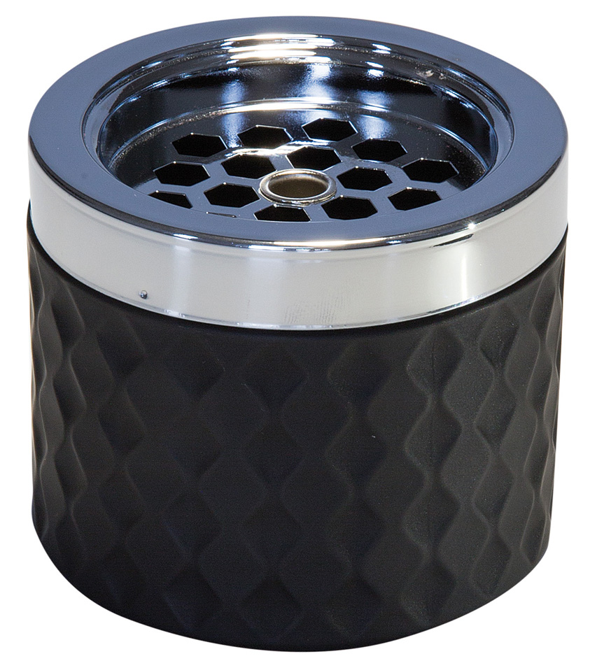 APS Cendrier VENTIS, diamètre : 95 mm, noir
