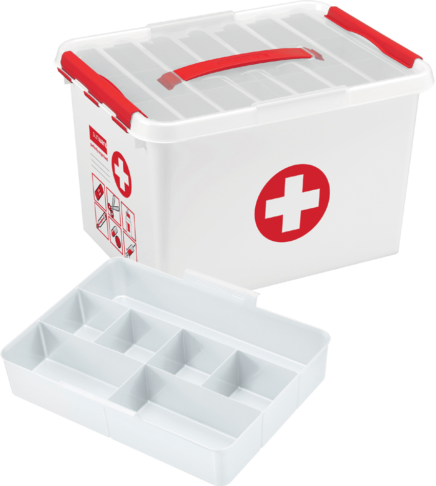 helit Boîte de rangement 'the q-line' - Premiers secours
