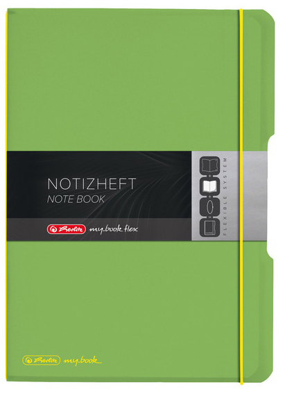 Cahiers de notes, A4, avec fermeture
