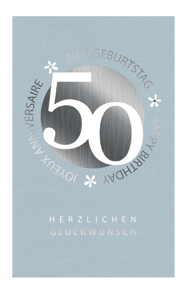 Cartes d'anniversaire, avec chiffres