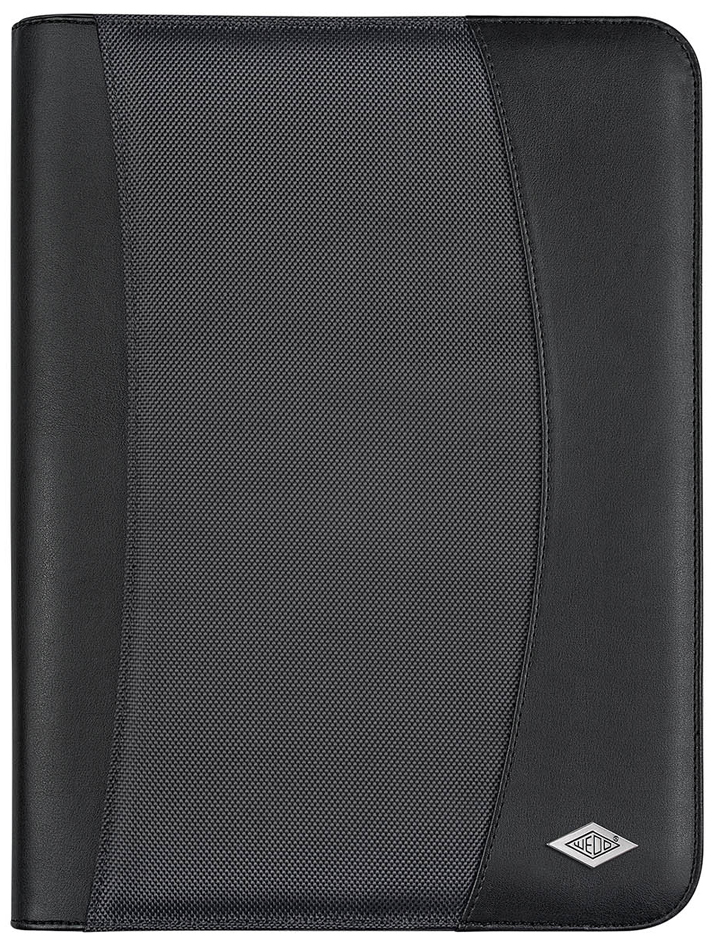WEDO Chemise de conférence Elegance, A4, similicuir, noir