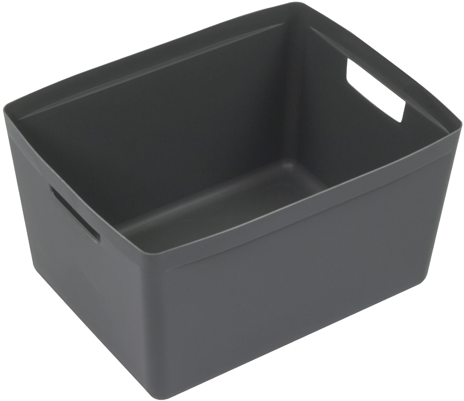 kangaro Boîte de rangement, PP, 20 litres, anthracite