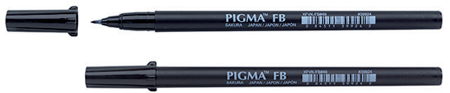 Stylo pinceau PIGMA BRUSH