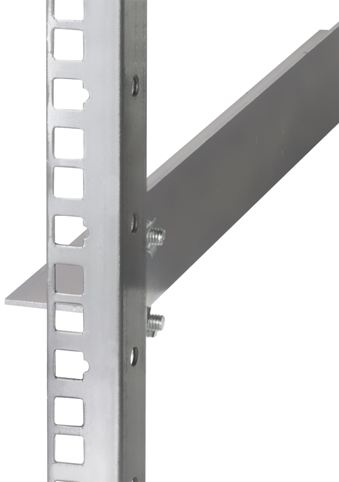 LogiLink Kit d'équerres 19', profondeur d'armoire de 1.000mm